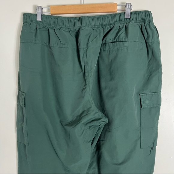 NIKE SPORTSWEAR CARGO Nylon Pants Green Size XXL Women’s Pull On Sporty - Picture 5 of 13